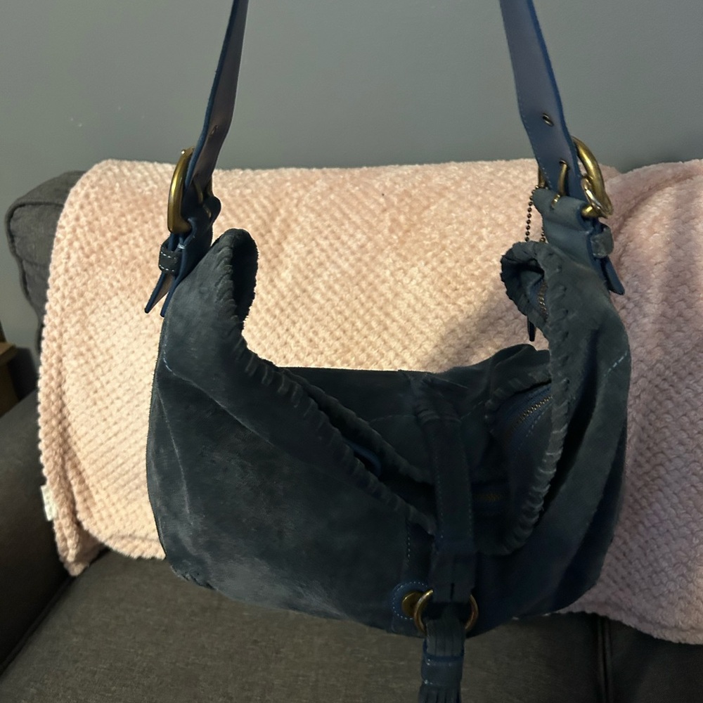 Coach 4277 blue hobo bag - Picture 9 of 9